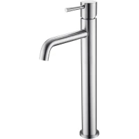 Смеситель для раковины Boheme Uno 462-INOX нержавеющая сталь