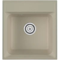 Кухонная мойка Point Мисти PN3011BG 46x50 см, светло-бежевый