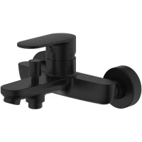 Смеситель для ванны Aquatek Ника AQ1840MB черный матовый