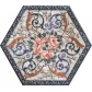 Декор Kerama Marazzi Парк Гуэля лаппатированный 29x33,4 HGD\A383\SG2700L