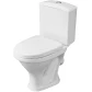 Унитаз-компакт Santeri West 1.P201.8.S00.00B.F (4607143310841) косой выпуск, с сиденьем, белый