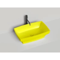 Раковина-чаша Salini S-Stone Gloria 04 1102204MF 60x38 см, накладная, покраска по RAL матовый полностью