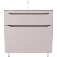 Тумба под раковину Style Line Марелла СС-00002541 80 см, напольная, карамель матовая