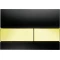Монтажный элемент для подвесного унитаза + смывная клавиша Tece TECEsquare черный/золото 9300302 + 9200010 + 9380014 + 9240808 - 7