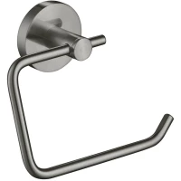 Держатель туалетной бумаги Aquatek Европа AQ4118BGM оружейная сталь матовый