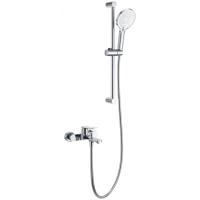 Смеситель для ванны Wonzon & Woghand WW-C2036-CR с душевым гарнитуром, хром