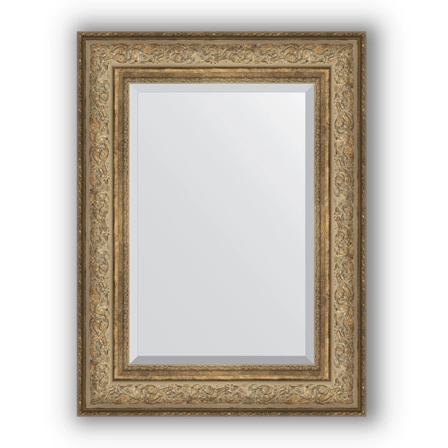 Зеркало 60x80 см виньетка античная бронза Evoform Exclusive BY 3399 зеркало 60x80 см evoform standard by 0219