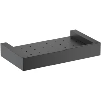 Полка для ванной Timo Petruma 15222/03 20 см, черный матовый