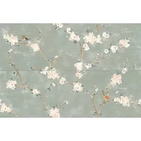 Плитка RC5L Mixed Verde Decoro Fiori di Pesco Rett. (A+B) 40x120