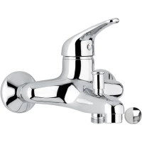 Смеситель для ванны Emmevi Ambra 9001/BC хром/белый