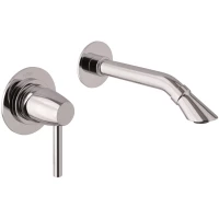 Смеситель для раковины Webert Opera Moderna OE830606015 встраиваемый, без донного клапана, хром