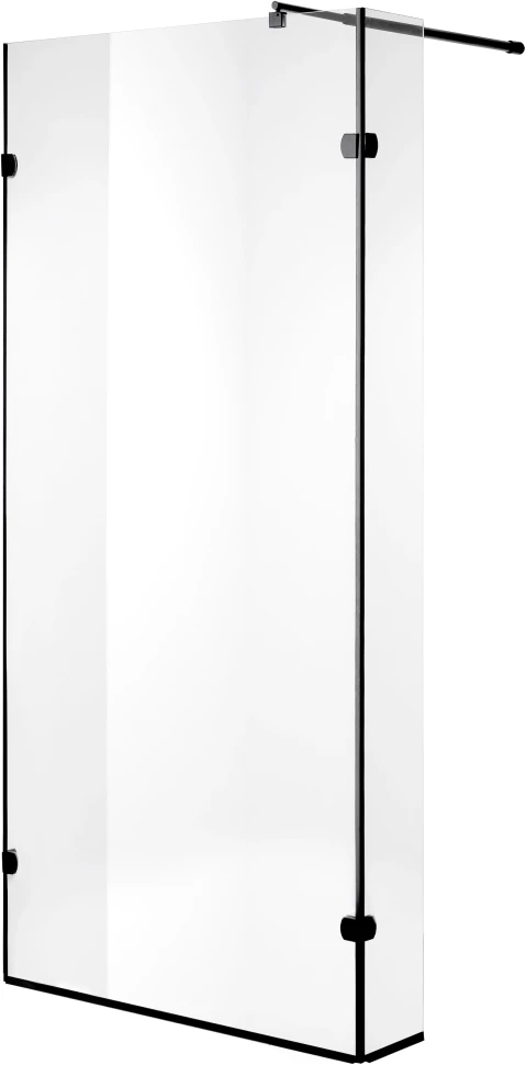 

Неподвижная перегородка 100 см Niagara NG-682-10BLACK прозрачное