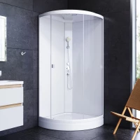 Душевая кабина 90,5x90,5x205 см Am.Pm X-Joy W88C-301-090WT64 прзрачное