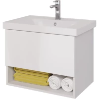 Тумба белый глянец 67 см Dreja Perfecto 99.0807