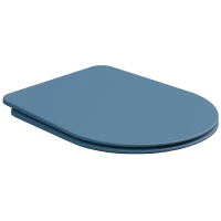 Сиденье для унитаза GSG Hit HICOPRSLTICR027 с микролифтом, синий матовый