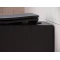 Унитаз подвесной Ceramica Nova Play CN3001MB безободковый, с сиденьем микролифт, черный матовый - 7