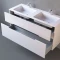 Комплект мебели белый 122 см Jorno Modul Mol.01.122/P/W + Mol.08.120/W + Mol.02.120/W - 8