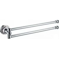 Полотенцедержатель двойной поворотный 46 см Fixsen Bogema FX-78502A