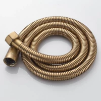 Душевой шланг Shevanik SE28-15 150 см, золотой матовый