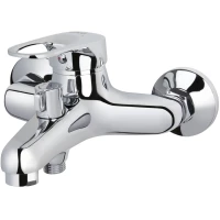 Смеситель для ванны Viko V-6602 с душевым гарнитуром, хром