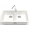 Кухонная мойка Zett Lab Модель 260 белый лёд матовый T260Q001 - 2