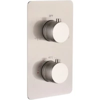 Термостат для ванны Boheme Cell 134-2-NB встраиваемый, никель матовый