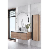 Комплект мебели Armadi Art Quatro Willow 790-M2-120-W-A + 793-120-W-A + 545-100-GM 121 см L, подвесной, ива