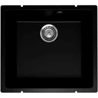 Кухонная мойка Ulgran Under 450-07 50x45 см, уголь