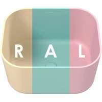 Раковина-чаша Whitecross Lazurit 0713.050040.2XXXX 50x40 см, накладная, покраска по RAL матовый полностью