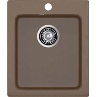 Кухонная мойка GranFest Practik 505 42,7x50,5 см, терракот