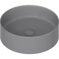Раковина-чаша Equil Desert 110AМDH EQUIL 35x35 см, накладная, темно-серый матовый