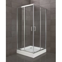 Душевой уголок 95x95 см BelBagno UNO-195-A-2-95-C-Cr прозрачное