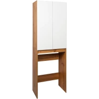 Пенал Viant Бостон VBOS645-SHSM напольный, над стиральной машиной, белый/дуб вотан