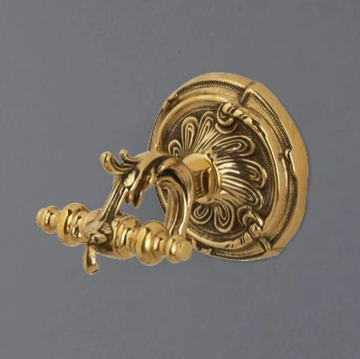Крючок двойной античное золото Art&Max Barocco AM-1784-Do-Ant - фото 2
