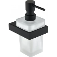 Дозатор для жидкого мыла Grocenberg AC0028BL 250 мл, настенный, черный матовый