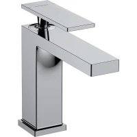 Смеситель для раковины Hansgrohe Tecturis E 73011000 без донного клапана, хром