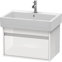Тумба белый глянец 65 см Duravit Ketho KT668402222