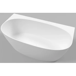 Изображение товара ванна из литьевого мрамора 155x80 см whitecross pearl a 0214.155080.200