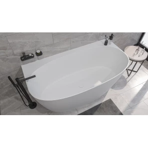 Изображение товара ванна из литьевого мрамора 155x80 см whitecross pearl a 0214.155080.200