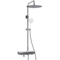 Душевая система 400 мм WasserKRAFT Aller A113.117.155.CH Thermo