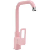 Смеситель для кухни Славен Город Серия-Д СЛ-ОД-Д90 розовый матовый 