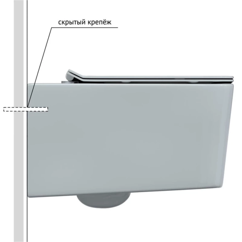 Комплект подвесной унитаз Berges Floe + система инсталляции Berges Novum F5 043224