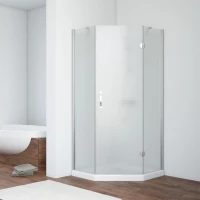 Душевой уголок Vegas Glass AFA-Pen TUR NOVO h1890 120 08 10 R 120x120 см R, профиль хром, стекло сатин