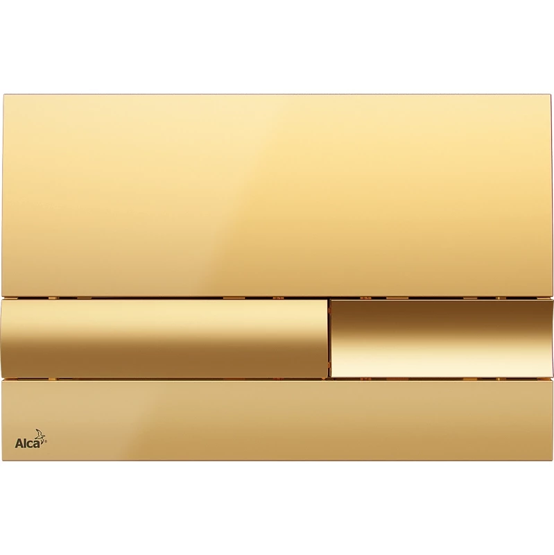 Смывная клавиша золото для двойного смыва AlcaPlast M1745