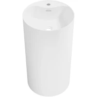 Раковина Wellsee Chalice Perfection 230615000 45x45 см, напольная, белый матовый