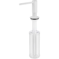 Дозатор для жидкого мыла Kaiser KH-3054 330 мл, встраиваемый, для кухни, белый матовый