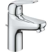 Смеситель для раковины Grohe Euroeco 24257001 CoolStart, с донным клапаном, хром