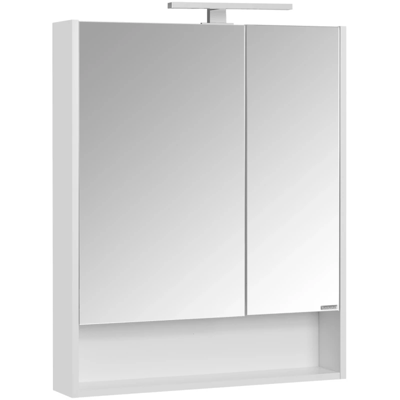 Зеркальный шкаф 70x85 см белый матовый Акватон Сканди 1A252202SD010