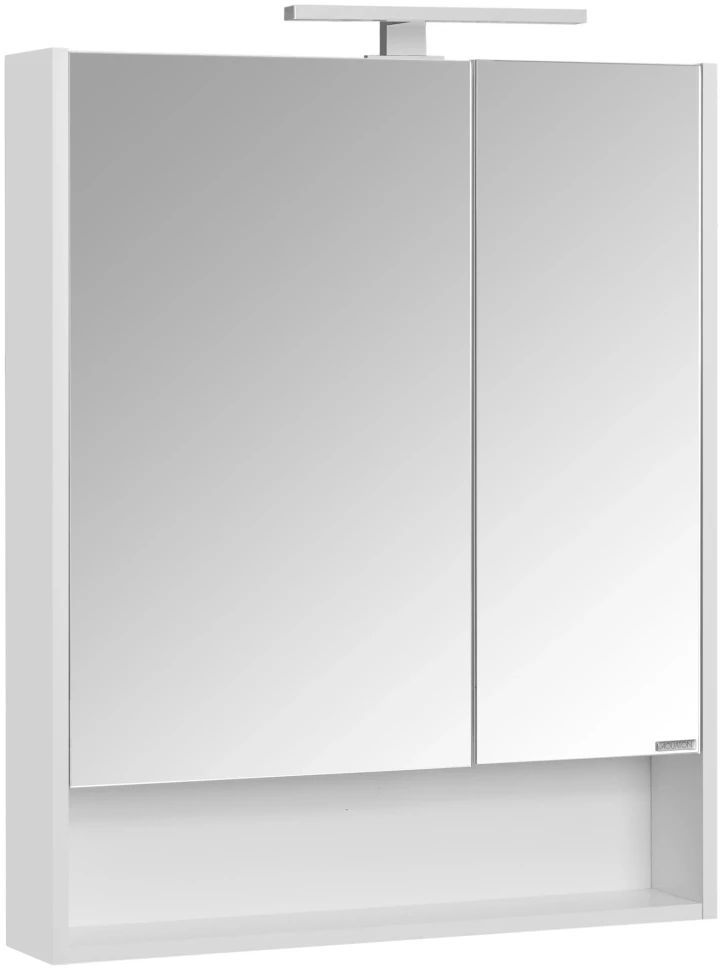 Зеркальный шкаф 70x85 см белый матовый Акватон Сканди 1A252202SD010 - фото 3