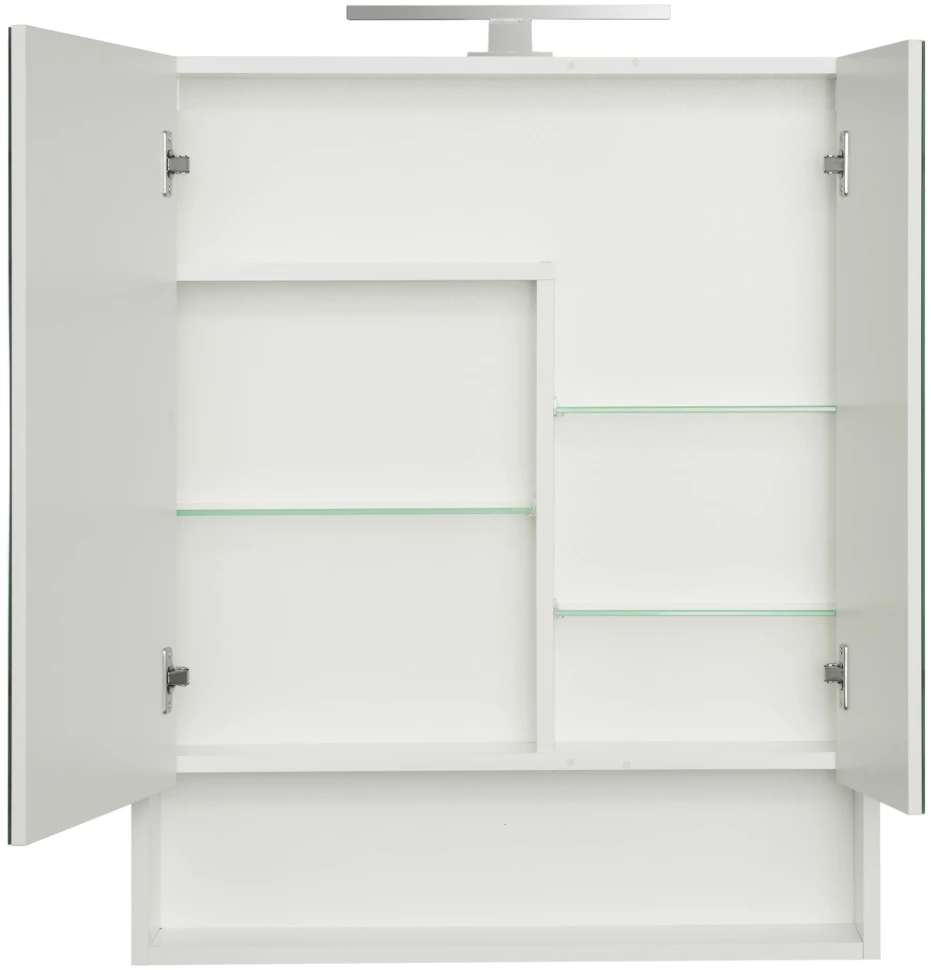 Зеркальный шкаф 70x85 см белый матовый Акватон Сканди 1A252202SD010 - фото 4